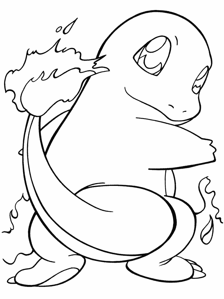 Free printable pokemon coloring pages: 37 pics - HOW-TO-DRAW in 1 minute