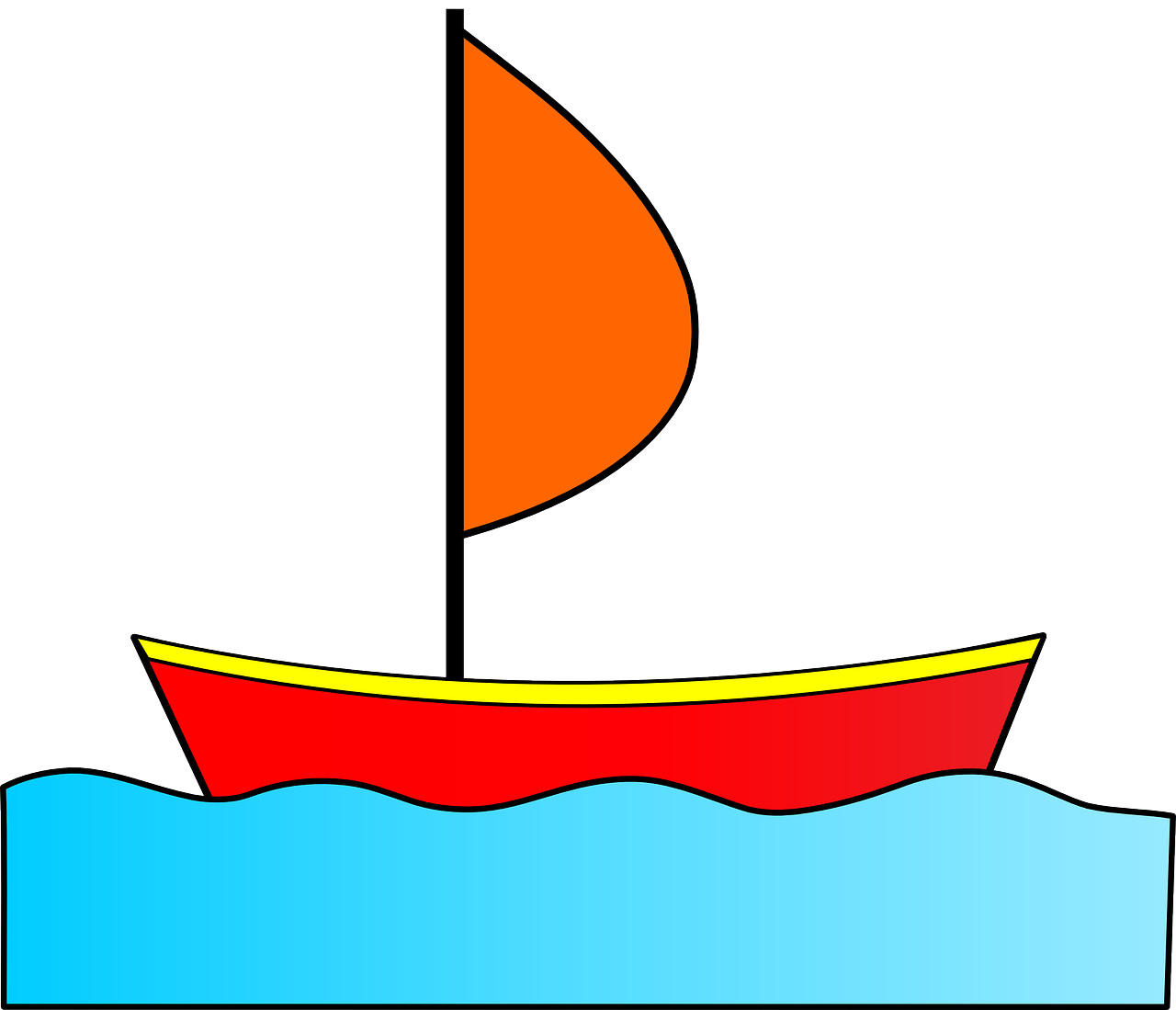 How to draw a boat 18