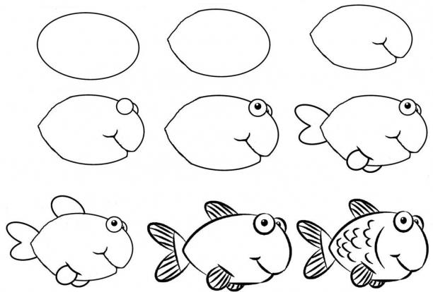 how to draw a fish 33