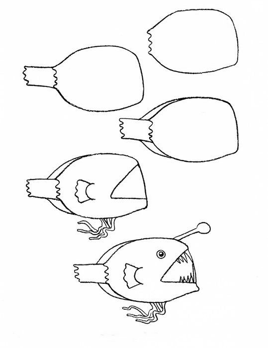 how to draw a fish 34