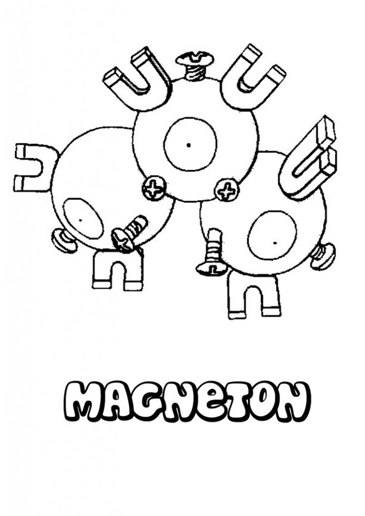 magneton-pokemon-coloring-page-Magneton