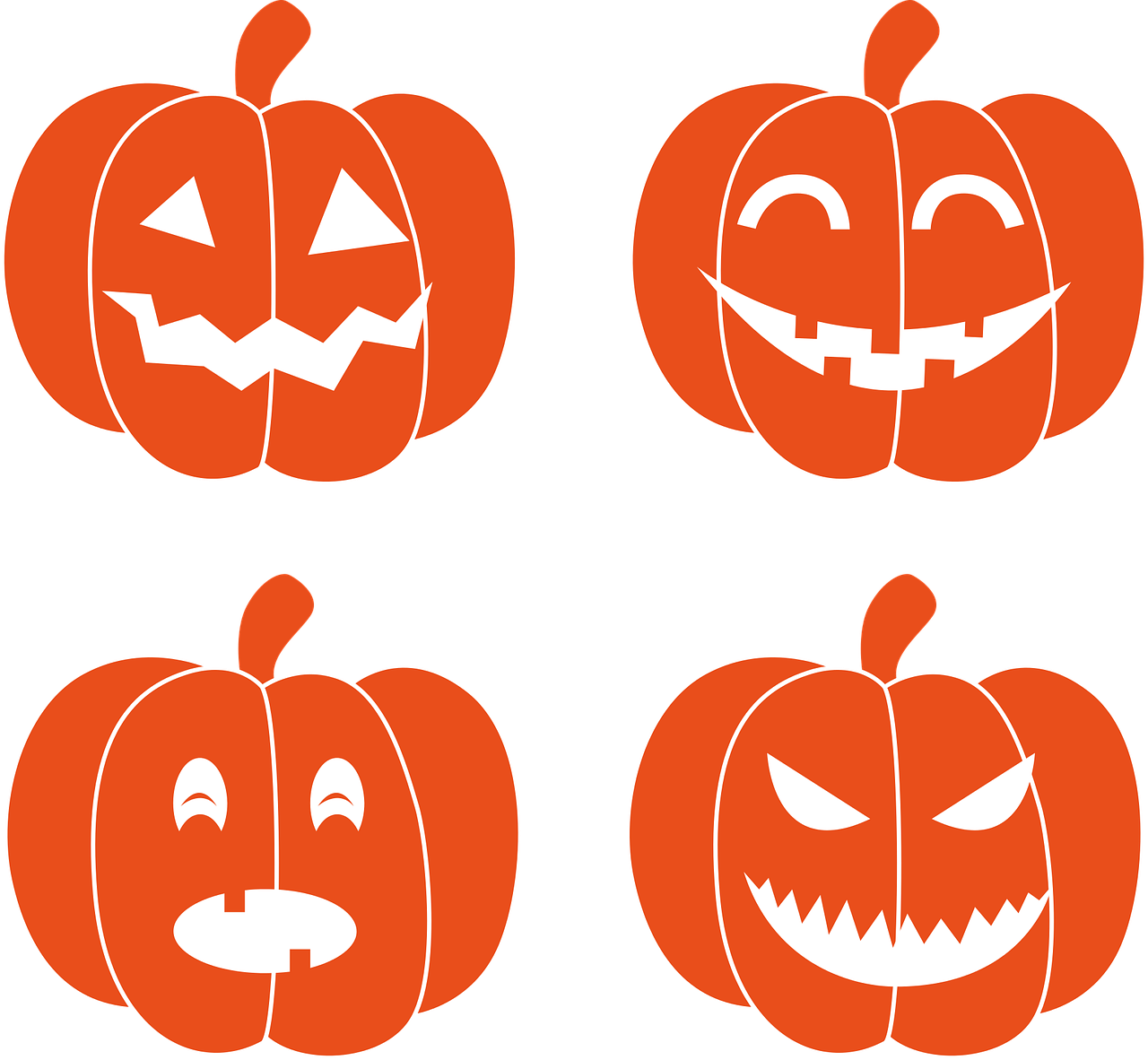 How to draw a pumpkin? 