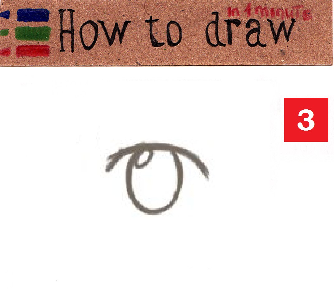 How to draw anime eyes - easy tutorial step by step