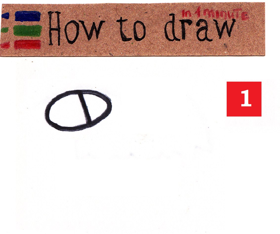How to draw a donkey - a simple lesson for kids