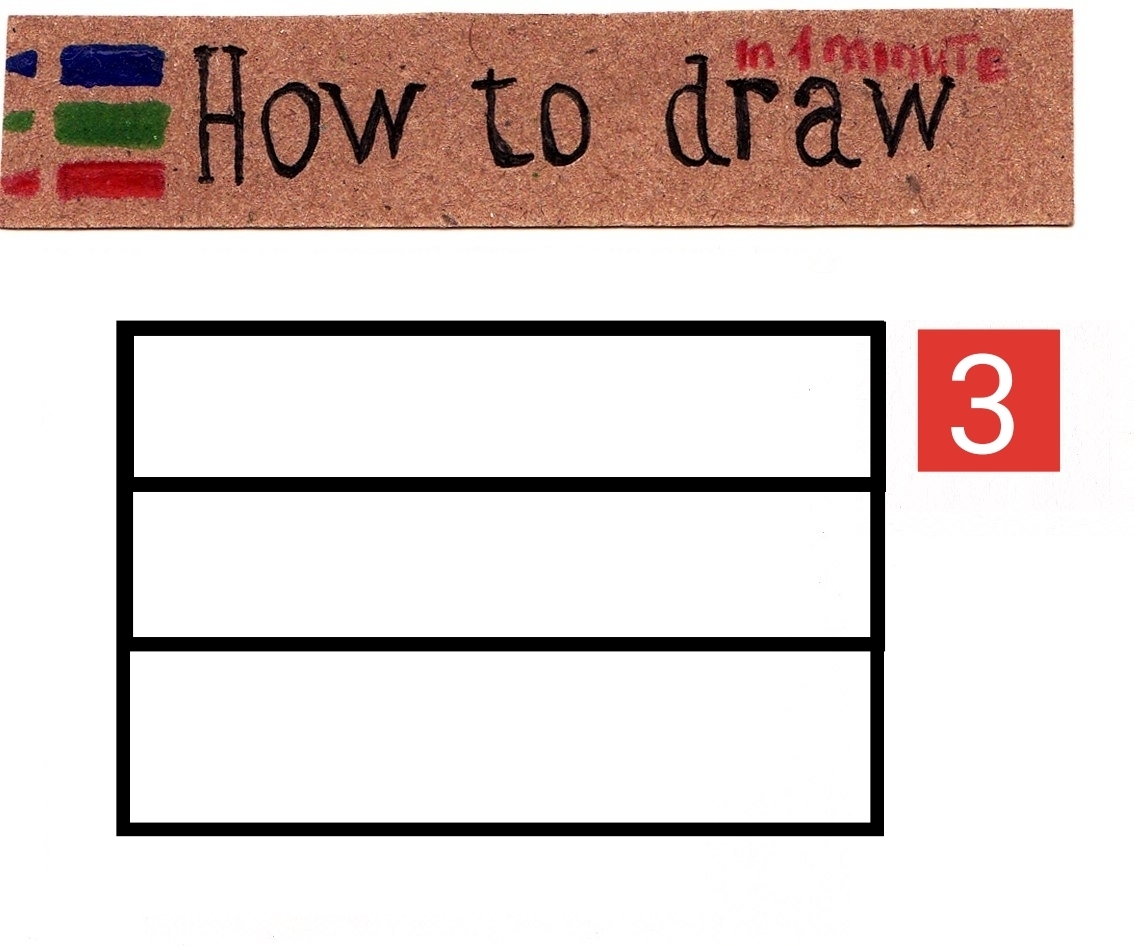 How to draw the flag of Germany