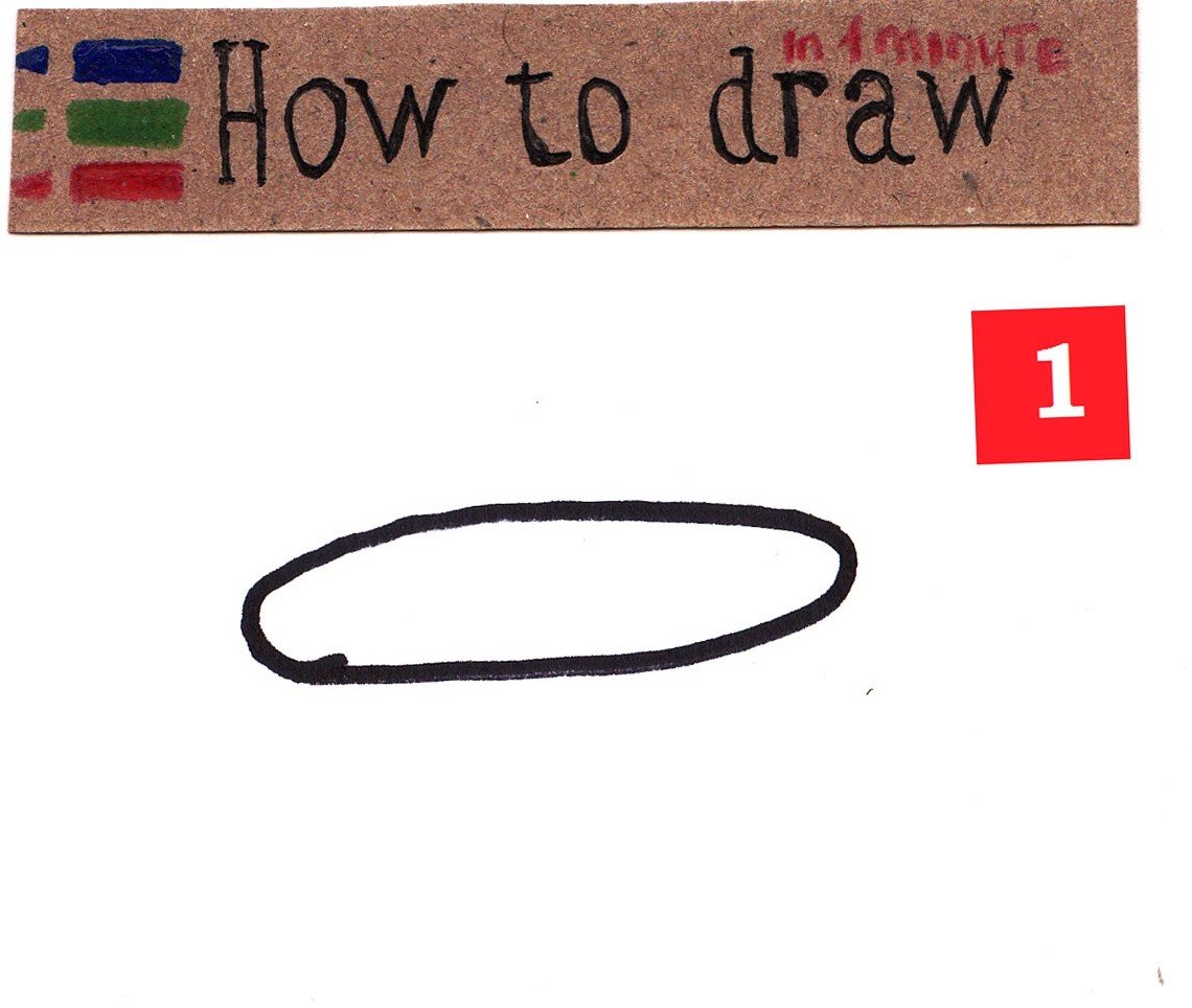 How to draw a fish step by step simple