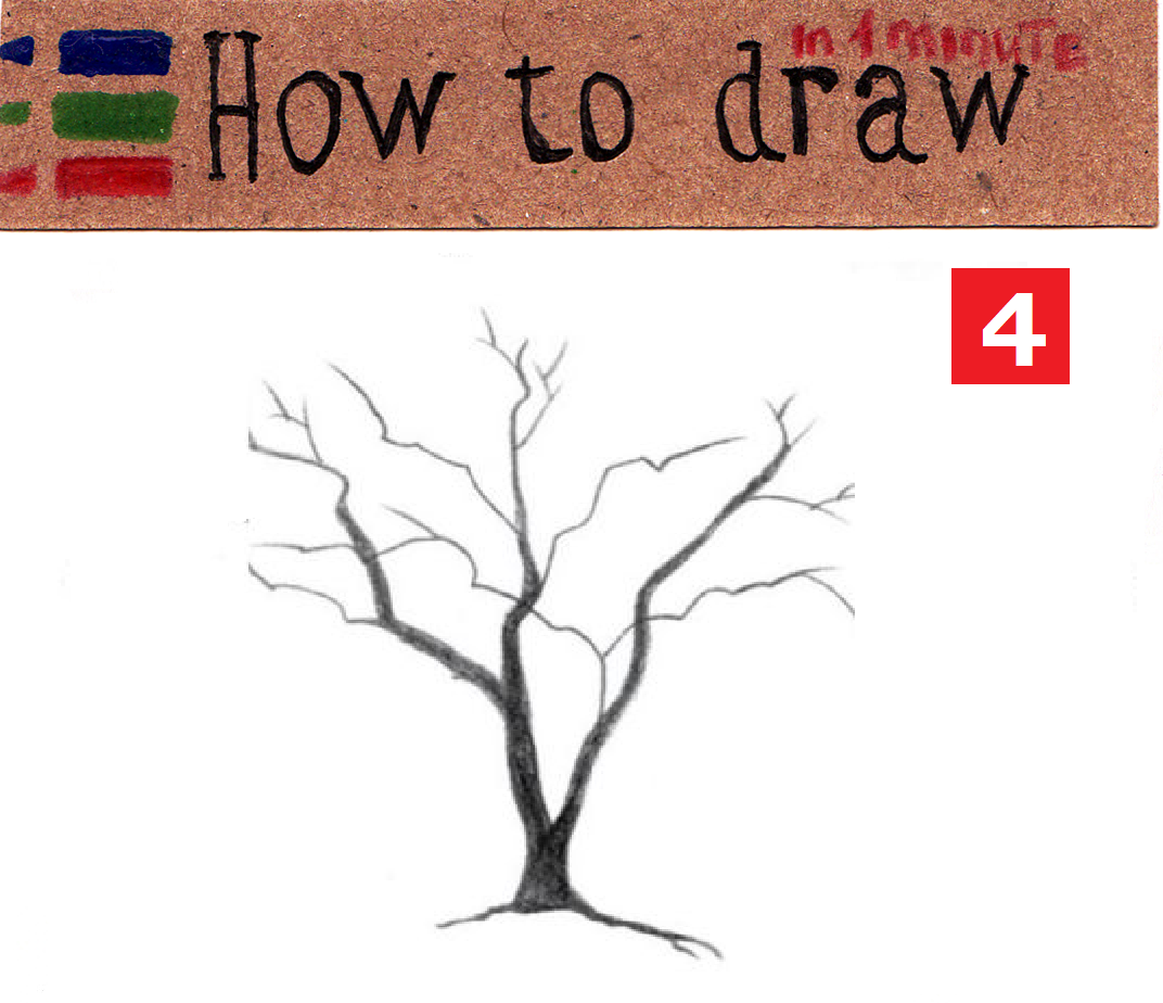 How to draw a tree: easy lesson part 2