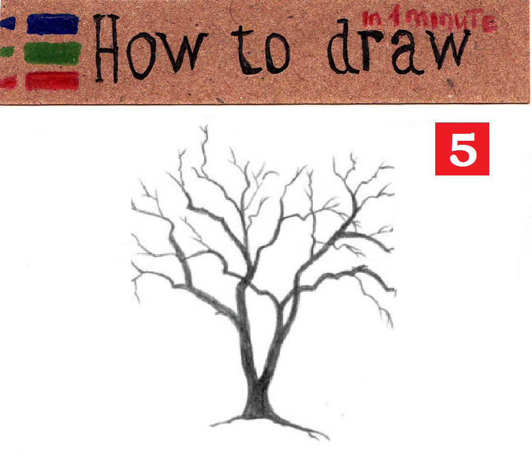 How to draw a tree: easy lesson part 2